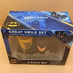 DC Batman 3 piece Smile Set